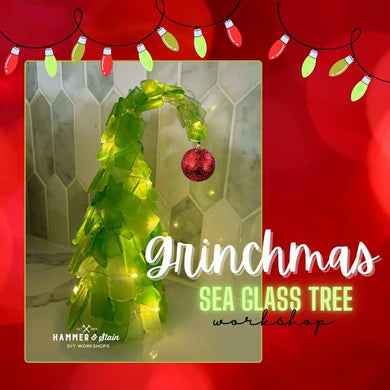11/13/2025  CONNECTIONS PARTY TUMBLED SEA GLASS CHRISTMAS OR GRINCH TREES (1:00pm) (Owensboro)