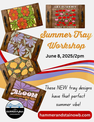 06/08/2025 SUMMER TRAYWORKSHOP 2:00pm ( Owensboro)