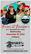 03/06/2025 BRIMS AT BRASHER'S DIY TRUCKER HAT BAR (BRASHER'S) (5:00pm)