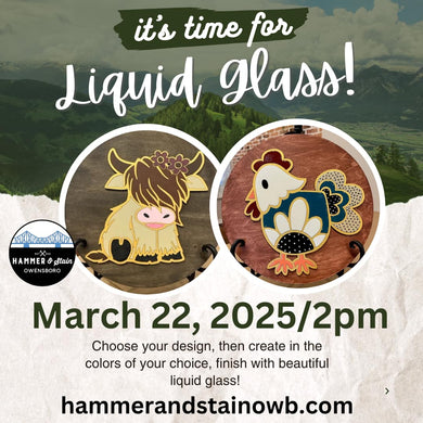 03/22/2025 LIQUID GLASS WORKSHOP 2:00PM (OWENSBORO)