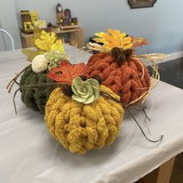 10/11/25  3 CHUNKY KNIT PUMPKIN WORKSHOP 6:00pm (Owensboro)