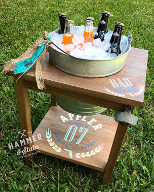 Beer Bucket Table Open Paint Project